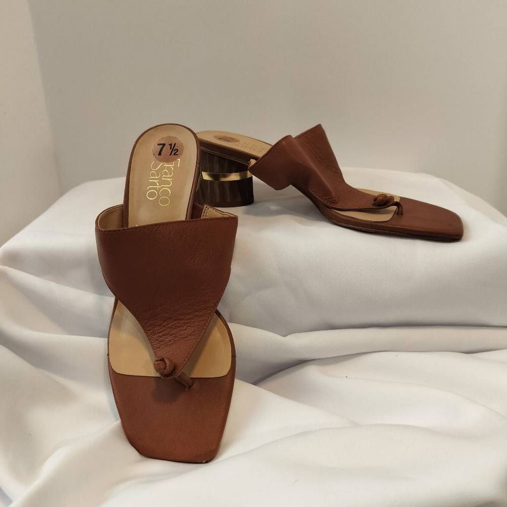 Franco Sarto ladies size 7 1/2 heeled sandals